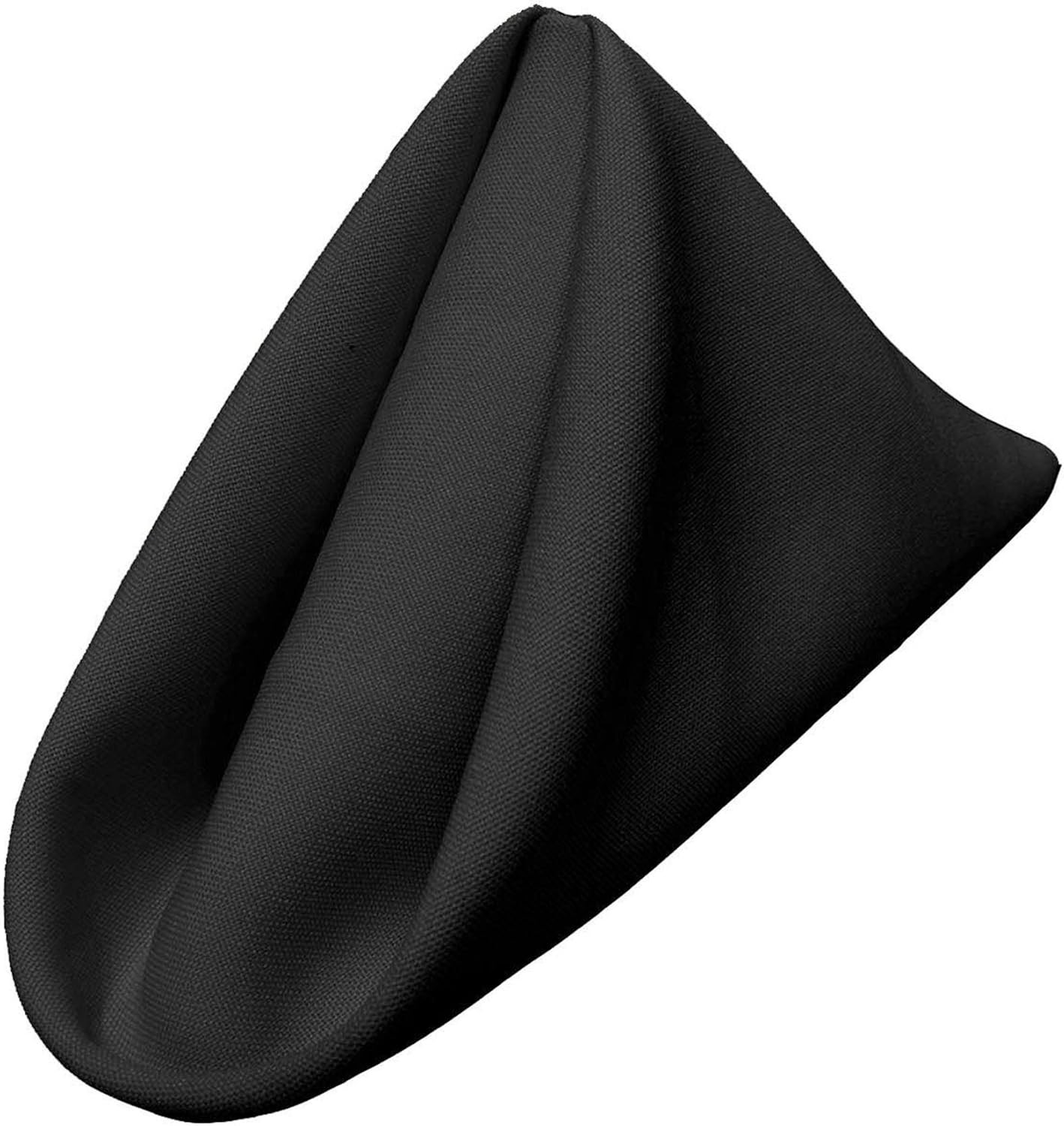 LA Linen 10-Pack Poly Poplin Napkin, Soft Cloth Napkins, Washable Reusable Napki gallery