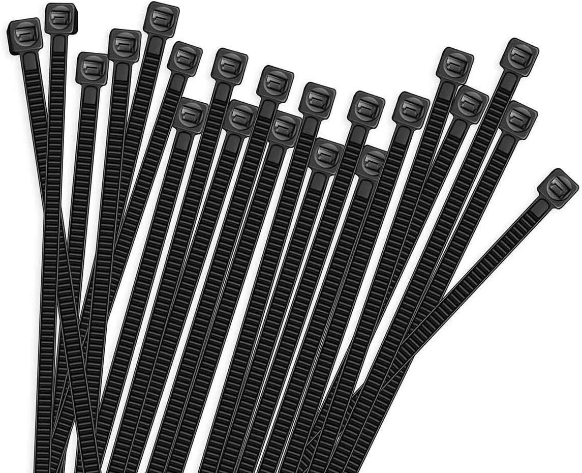 Cable Zip Ties Heavy Duty 8 Inch, Premium Plastic Wire Ties Pounds Tensile gallery