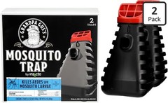 Mosquito Station Trap Outdoor Bug Killer Water Activated Larvae Control 2 Pack