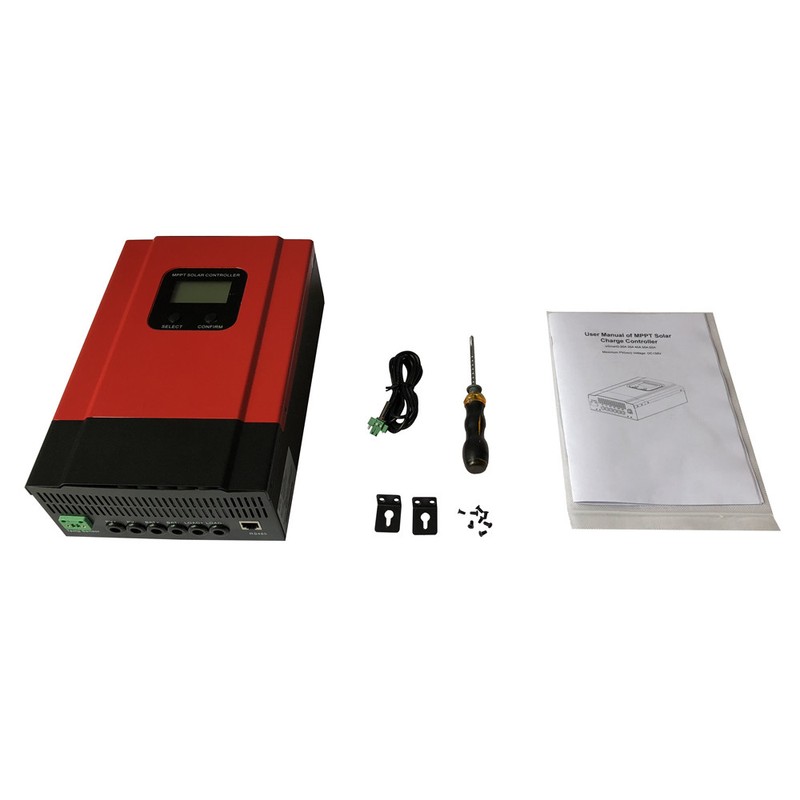 MPPT Solar Charge Controller DC12V/24V/48V Battery Charger Regulator 60A 40A US gallery