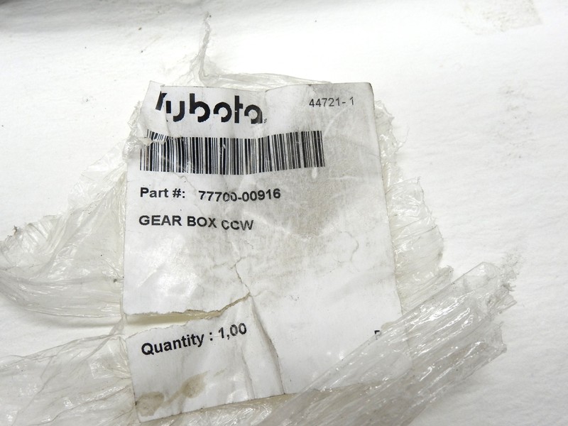 Kubota Gearbox WORM CC 77700-00916 (replaces 70060-45009) for LX2950, B2779 gallery