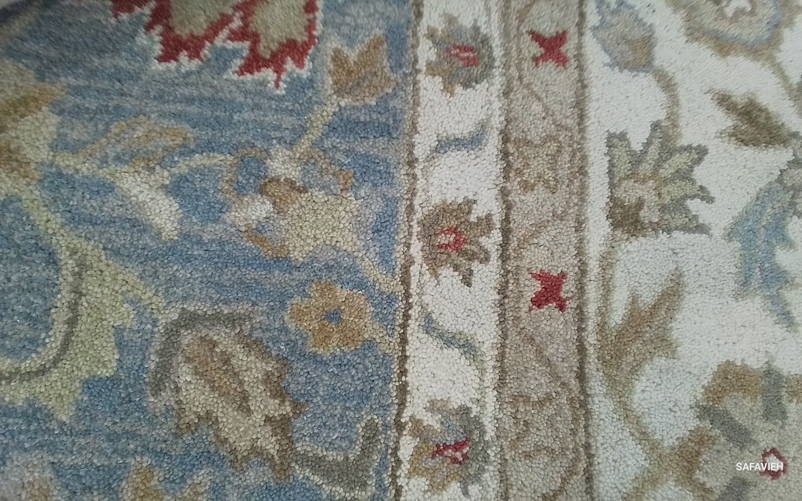 GRY BLUE BEIGE 9'-0" x 12'-0" Back Stain Rug Reduced Price 1172772773 AT822A-912 gallery
