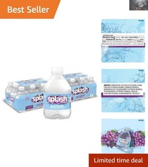 24 Pack of Acai Grape Mini Bottles – Refreshing Zero Sugar Hydration Beverage