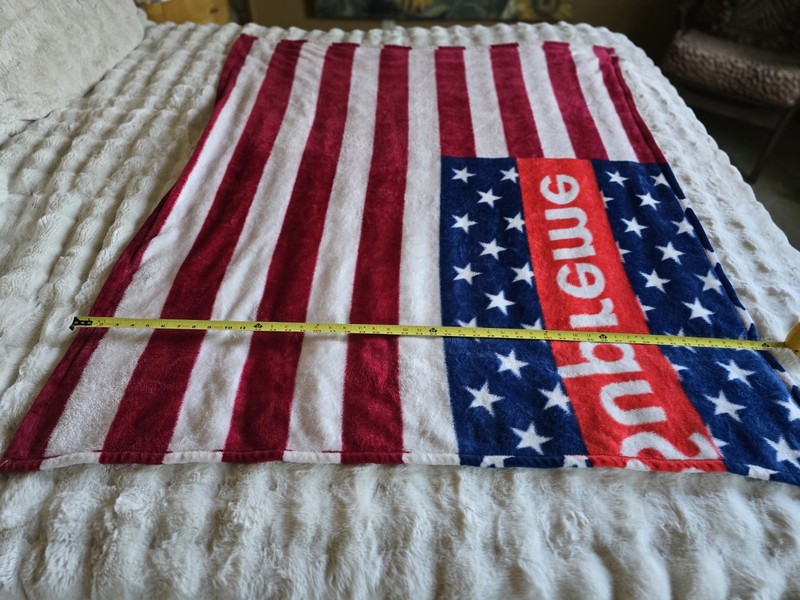 Supreme Throw 60×48" American Flag Plush Vibrant Colors gallery
