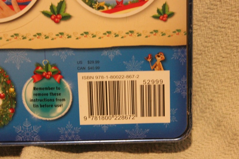 New Disney Days Until "Christmas Countdown" Tin with Treasury Autumn Publishing gallery