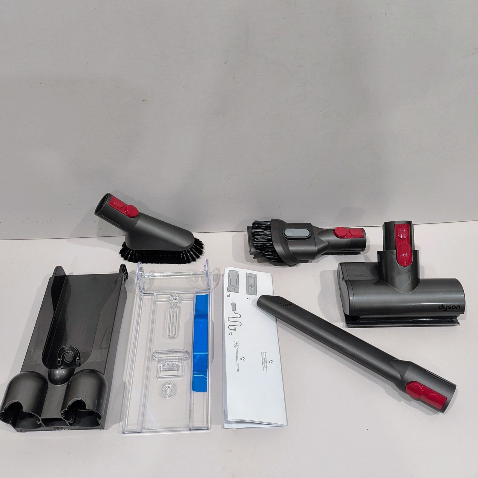 Dyson Cyclone V10 Attachment Accessories Wall Mount Crevice Tool Mini Motorhead gallery