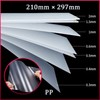 Polypropylene Plastic Sheet Thickness 0.3~2mm Translucent Plastic Sheet Frosted gallery