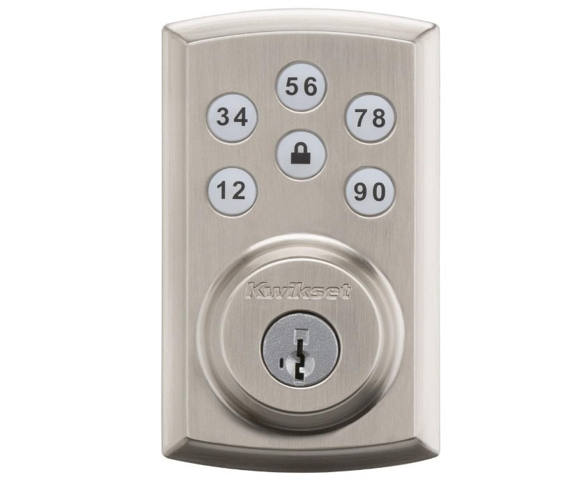 Kwikset SmartCode 888 Touchpad Electronic Deadbolt Satin Nickel Finish SmartKey gallery