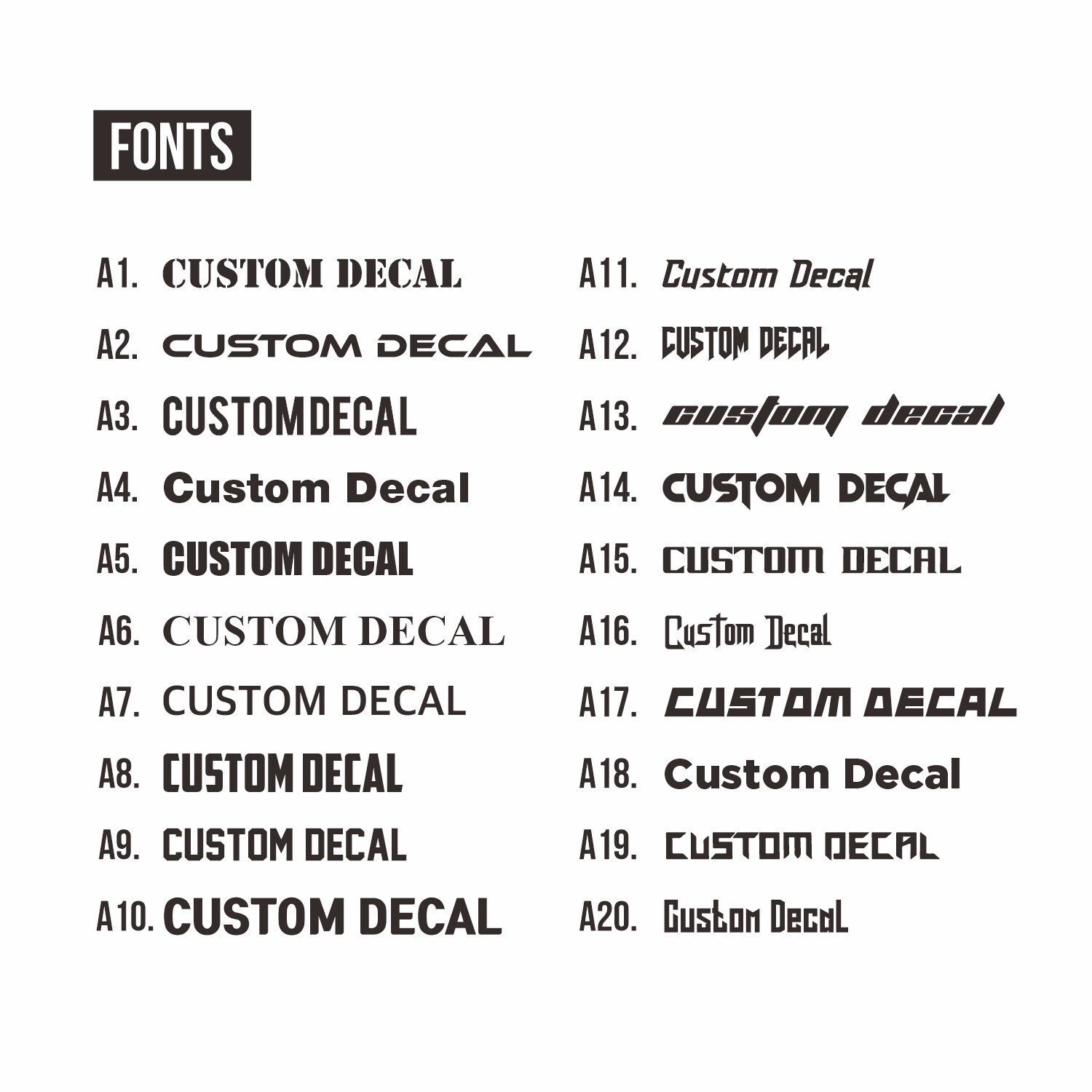 Custom Iron On Decals For T-Shirts - Personalized Heat Transfer Vinyl Decals gallery