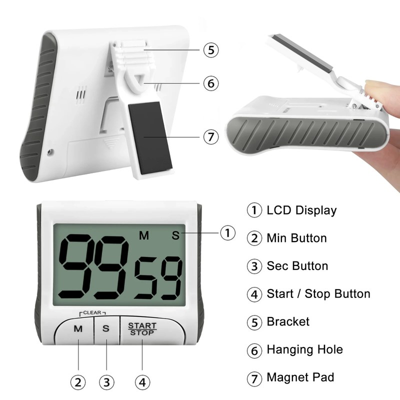 EEEkit Digital Kitchen Timer gallery
