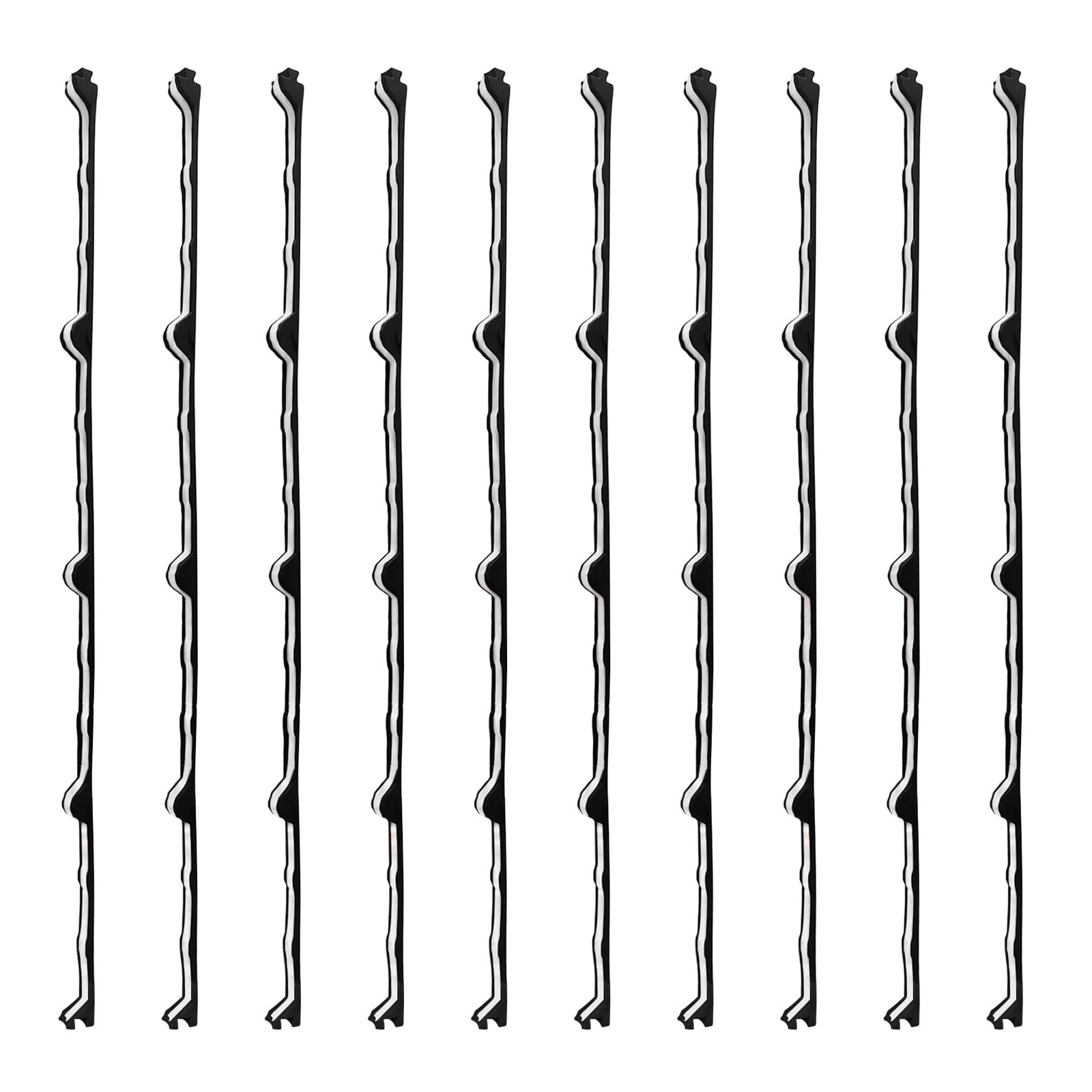 9 in Classic Rib Profile Foam Closure Strips with Self-Adhesive for Metal Roofin gallery