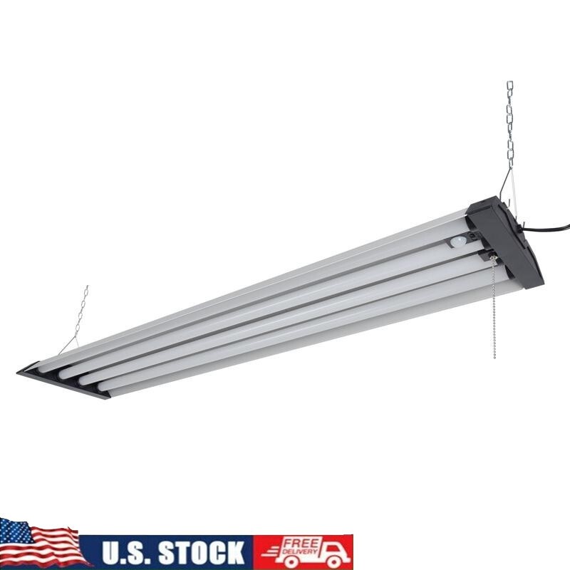 10000 Lumen 4ft LED Shop Light Fixture Energy Efficient Mounting Kit Included US gallery