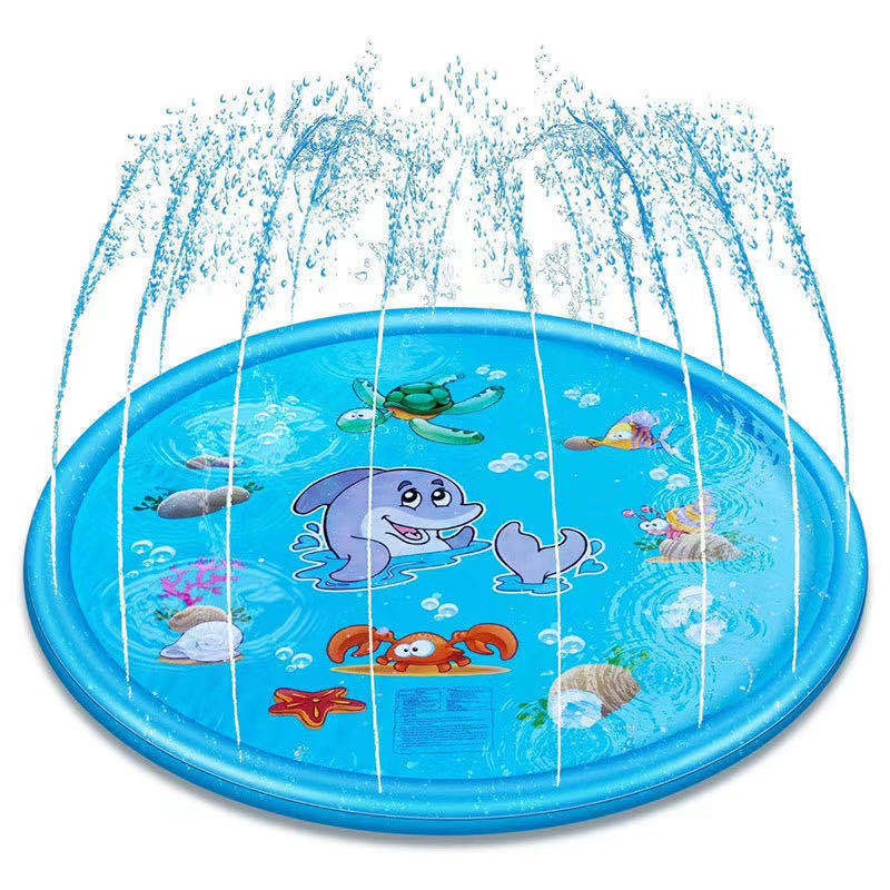 Durable Children's Water Spray Pool Mat | Splash Play Pad Mat | Water Spray Pool gallery