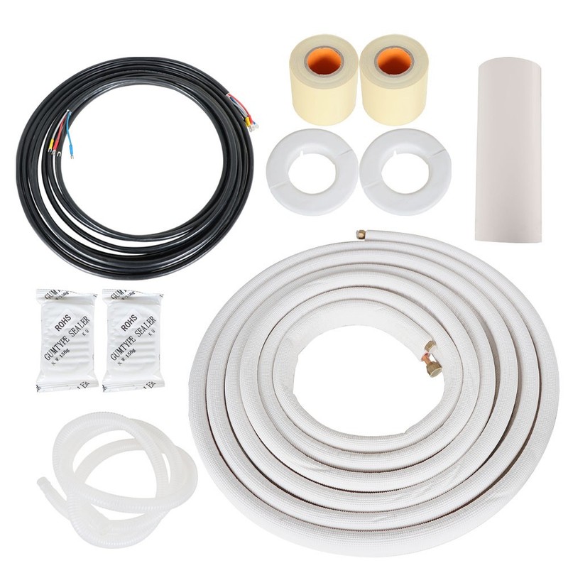 1/4Inch - 3/8Inch Dia. Three Length Options For Mini Split Heat Pump Systems Kit gallery