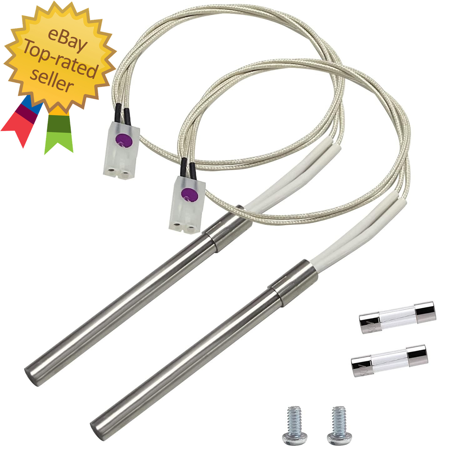2 Pack Hot Rod Igniter Kit Replacement for Pit Boss, Pellet Grill Igniter Rod He gallery