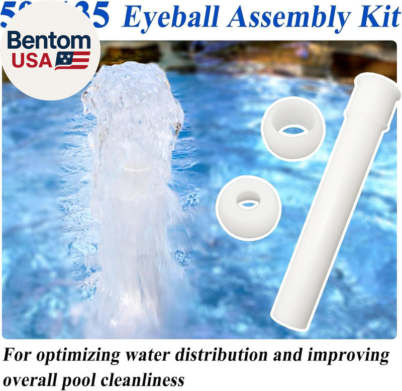 2Sets 590135 Eyeball Assembly Parts, for Pool and Spa LED Light Bubbler (6 Kits) gallery