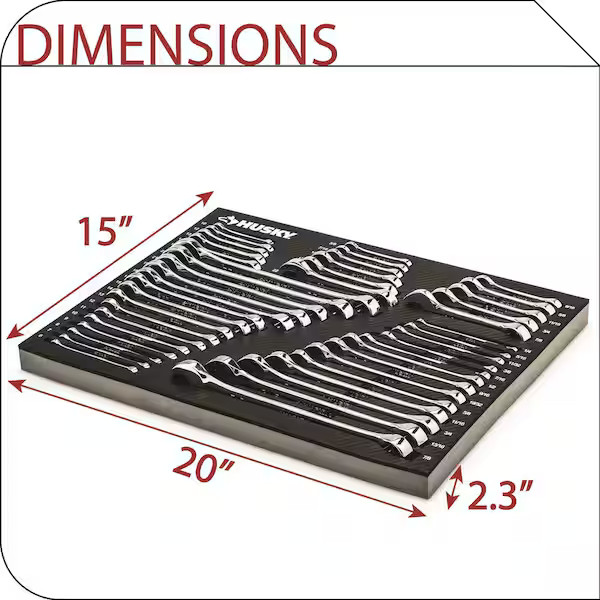 EVA Tray for 44-Piece Combination Wrench Set (SAE and MM) gallery
