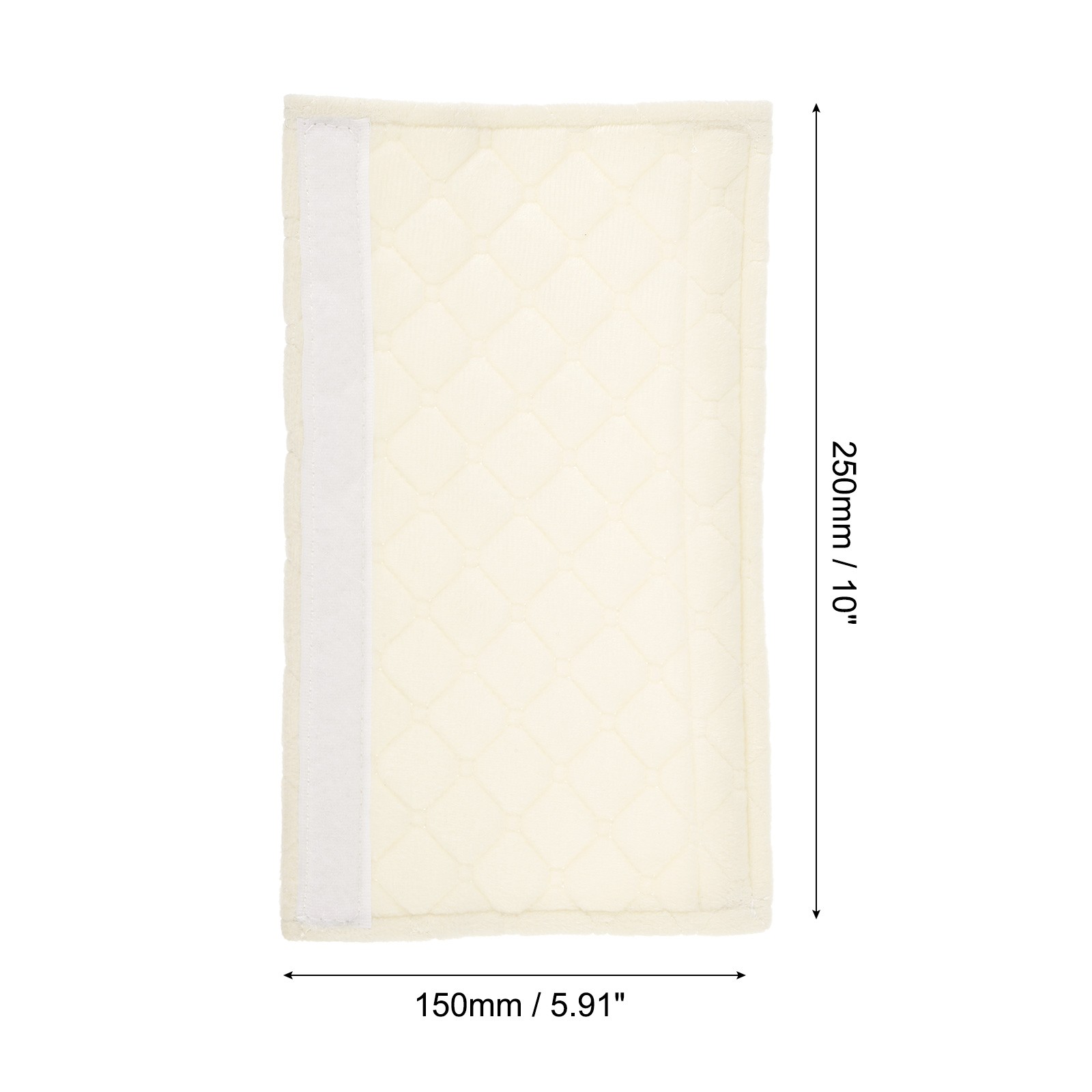 2Pcs Refrigerator Door Handle Covers Polyester Fiber Handles Decor Beige gallery