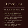 LD Carlson All Plastic Tasting Corks (25/Bag) gallery