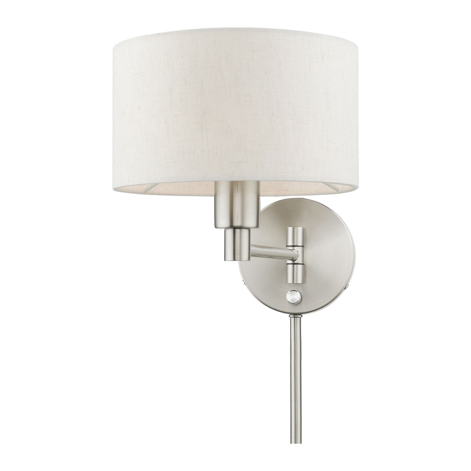 Used Livex Lighting 40940-91 1 Light Swing Arm Wall Sconce In RefinedModern gallery