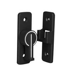 90° Keyless Interior Door Bolt Luminous Surface-mounted Room Door Latch ss