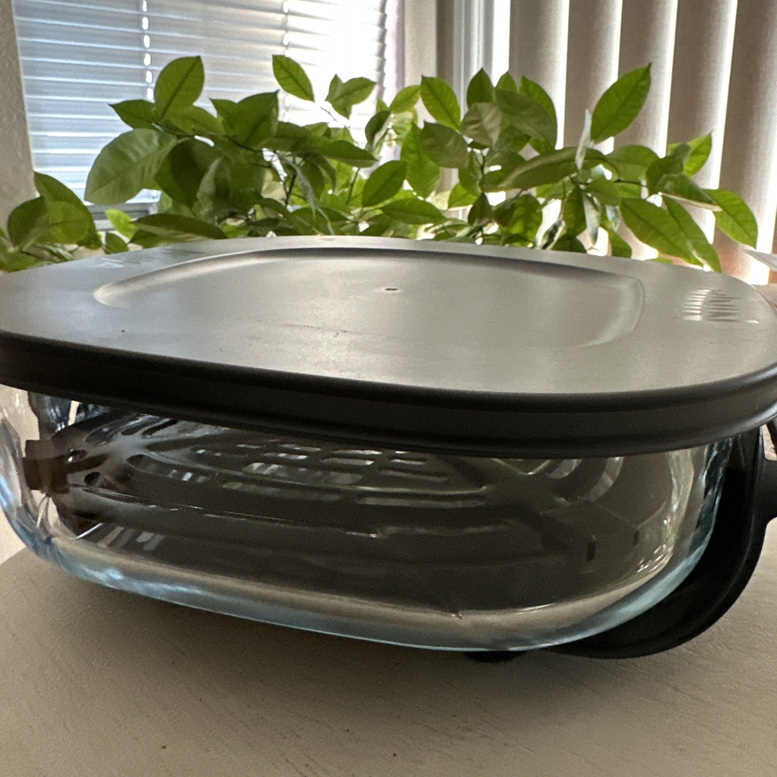 “Ninja Crispi 2.5 Qt Glass Container + Lid + Crisper Tray — Brand New” gallery
