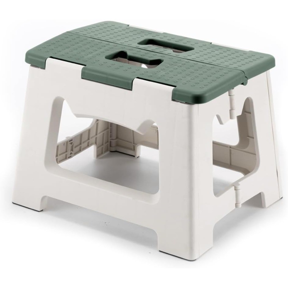 9'' Folding Step Stools for and Adults, Hold Up to 300 lbs, Portable gallery