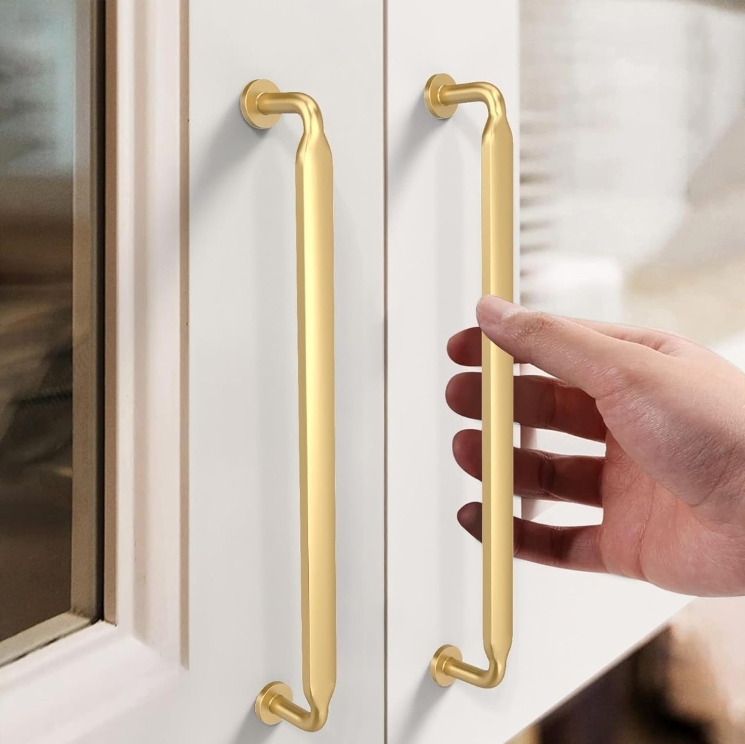 10 Pack 7.5 Inch(192mm) Brushed Gold Cabinet Pulls gallery