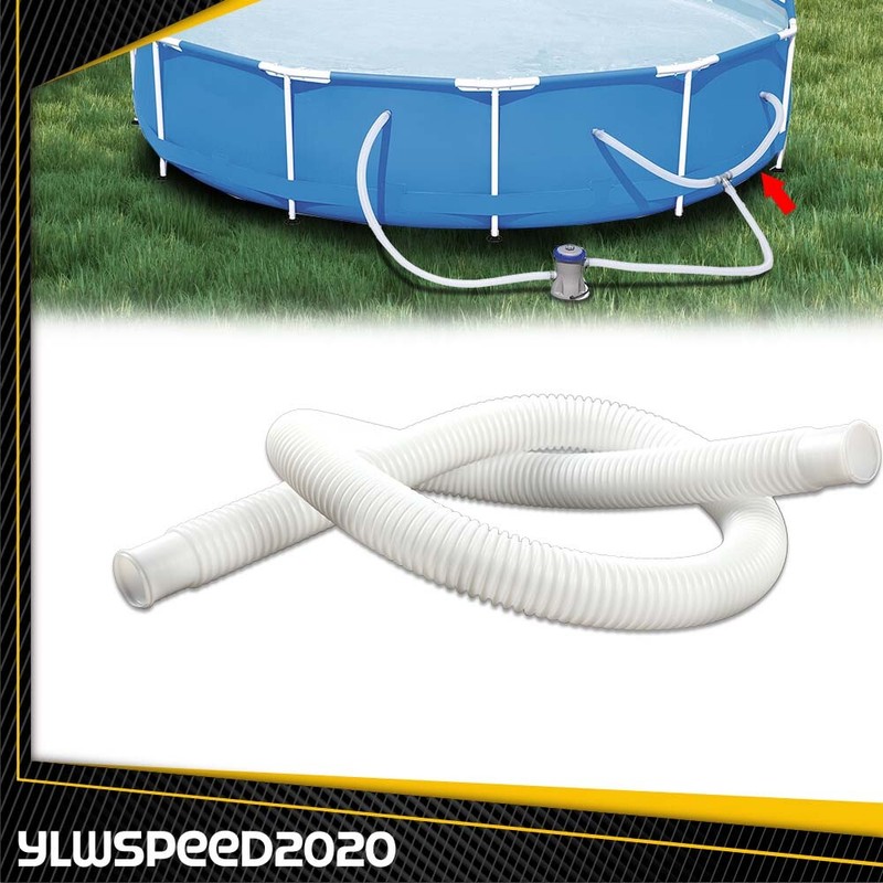 For Intex 1.25" Diameter Accessory Pool Pump Replacement Hose - 59" Long 2PCS gallery