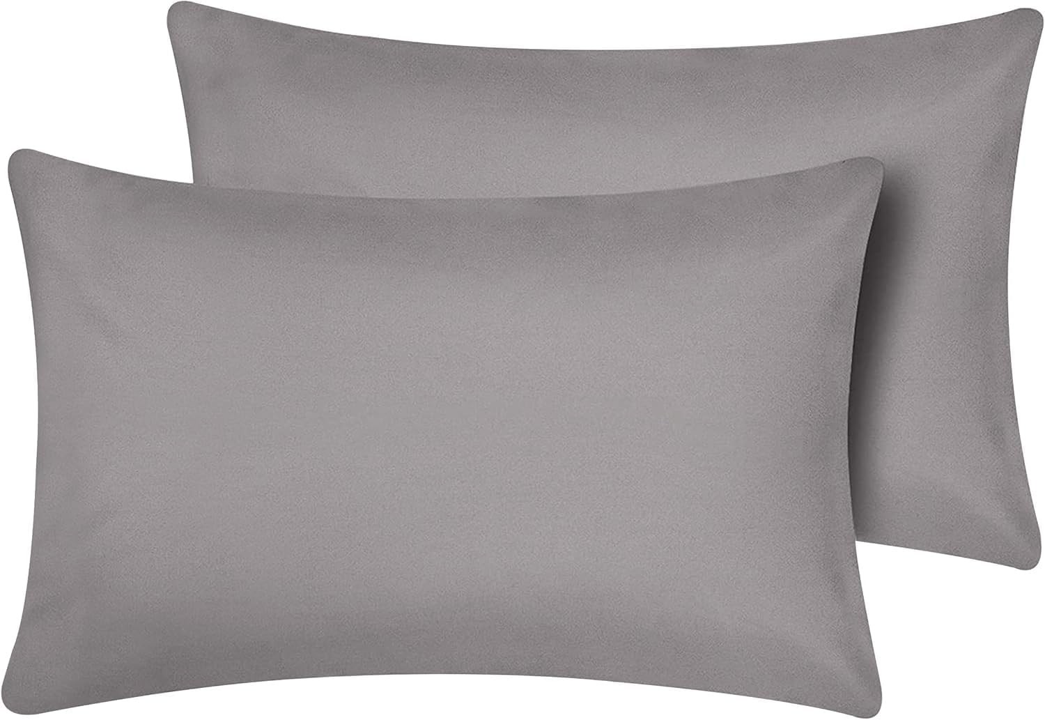 2 Pack Microfiber Pillowcases Ultra Soft Pillowcover Queen Size Skin-friendly gallery