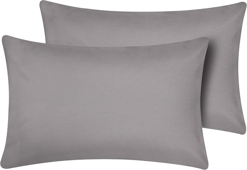 2 Pack Microfiber Pillowcases Ultra Soft Pillowcover Queen Size Skin-friendly