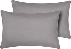 2 Pack Microfiber Pillowcases Ultra Soft Pillowcover Queen Size Skin-friendly