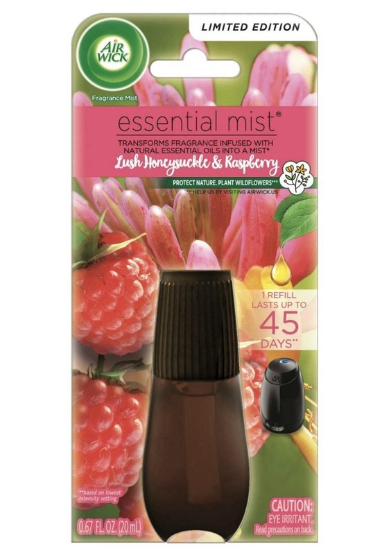 Air Wick Essential Mist Refill Lush Honeysuckle & Raspberry ( 3pc ) gallery