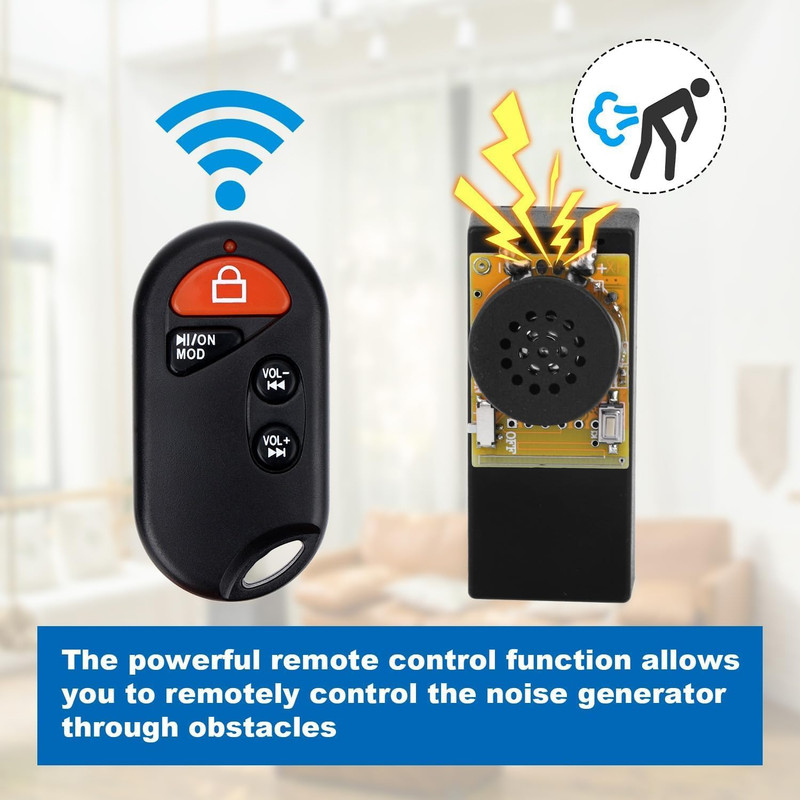 Remote Controlled Prank Noise Maker Sets, Fart Cricket Noise Makers Hidden Prank gallery