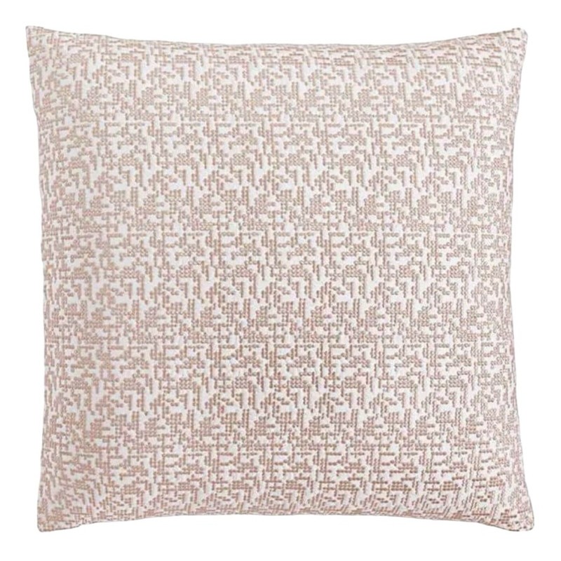 Hotel Collection Cloudscape Embroidered Cotton EURO Sham BLUSH - $135 gallery