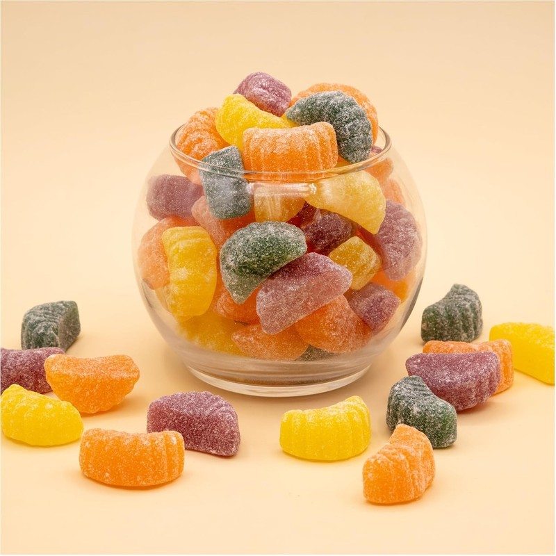 Fruit Slices 1-Pound Bag | Assorted Flavors Jellies | Dye Free Candy gallery