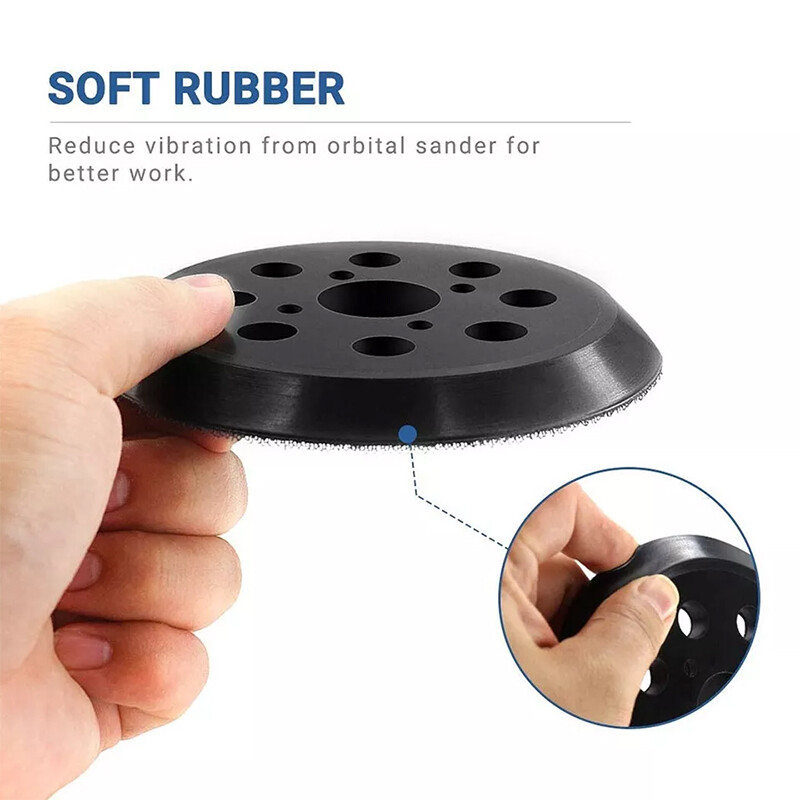 2x 5" Hook&Loop Sanding Sander Pads for Ryobi RS290 RS240 RS280 RS280VS RS281VS gallery