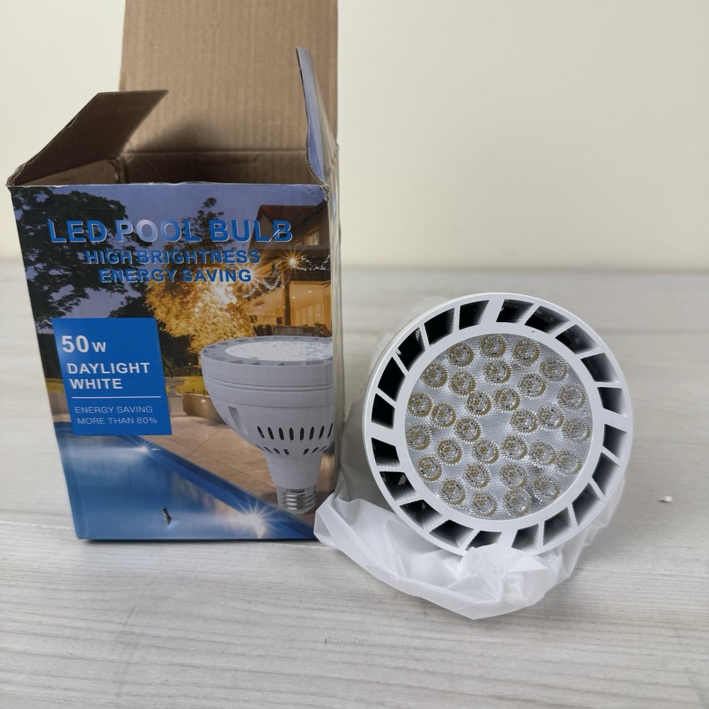 LED Pool Light 12V 50W 5000LM Daylight White Fits Pentair & Hayward