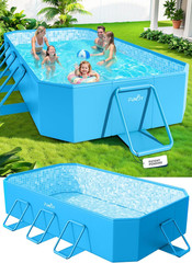Large Foldable Pool, Foldable Swimming Pool, Large Foldable Pool for Adults, Non