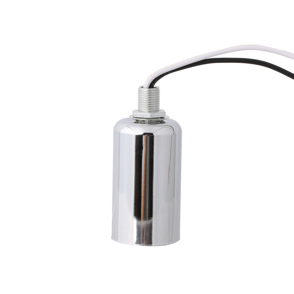 E14 Ceramic Base LED Light Lamp Bulb Adapter Converter Screw Socket Chrome gallery