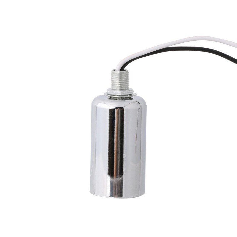 E14 Ceramic Base LED Light Lamp Bulb Adapter Converter Screw Socket Chrome gallery