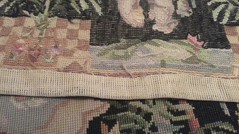 Aubusson Needlepoint Rug Elephants Monkeys People 68½ x 44 gallery