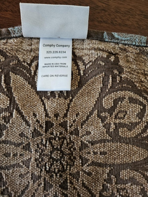 Comphy Table Runner Turquoise Blue & Brown Mandala Pattern Home Decor Tapestry gallery