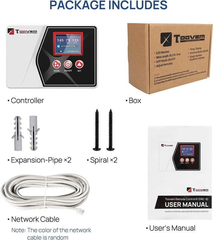 Toovem Dehumidifier Remote Controller for ARGENDON Shield/Guardian 60/60P/85P gallery