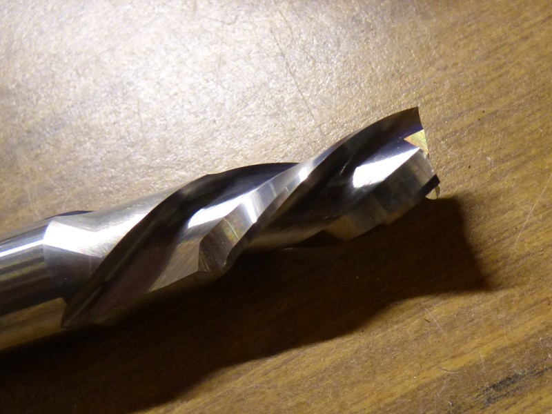 Whiteside RD406 Three Flute Router Down Cut Spiral Bit 1/2"SH, 3/8"CD gallery