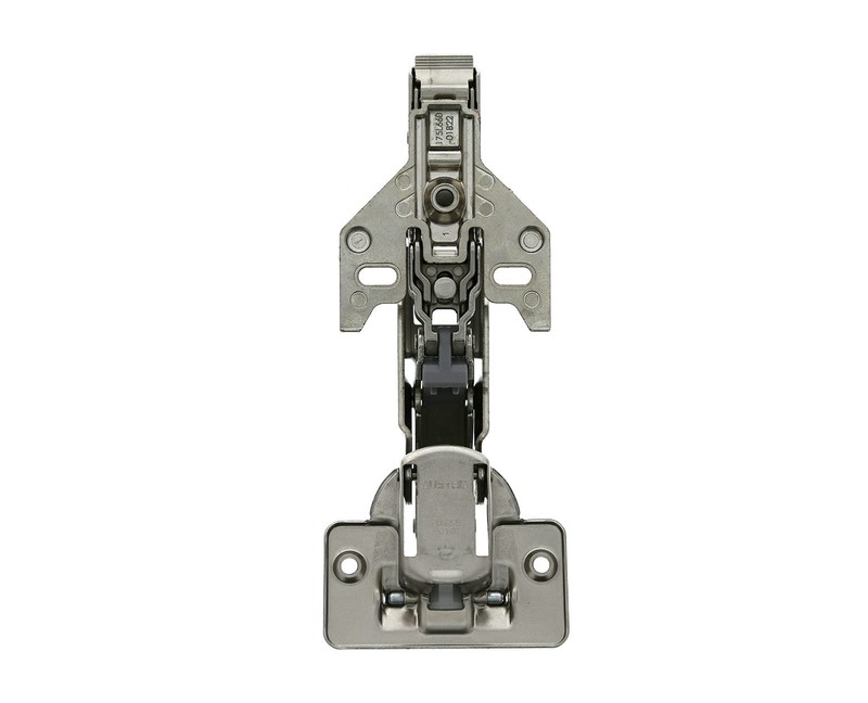 Wide Angle 170° Hinge Set for Face Frame, Full Overlay, 0mm Plate - 2 Pack gallery