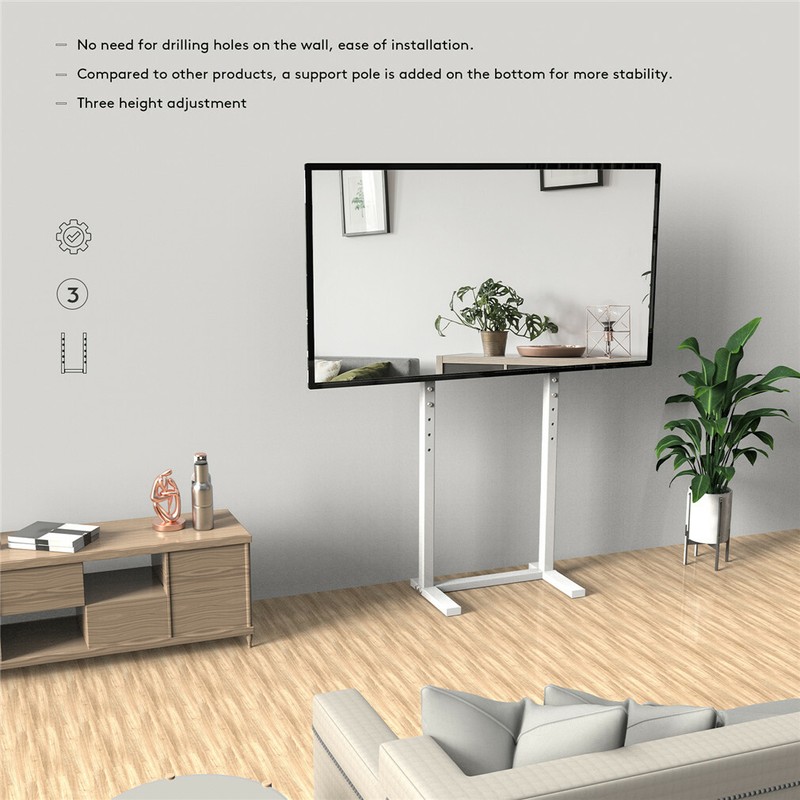 Adjustable TV Floor Stand Mount for 32-100" Flat Panel LED LCD Plasma Screens gallery
