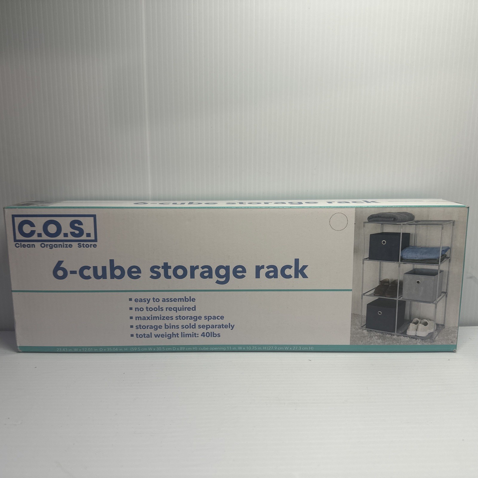6 Cube Storage Rack gallery