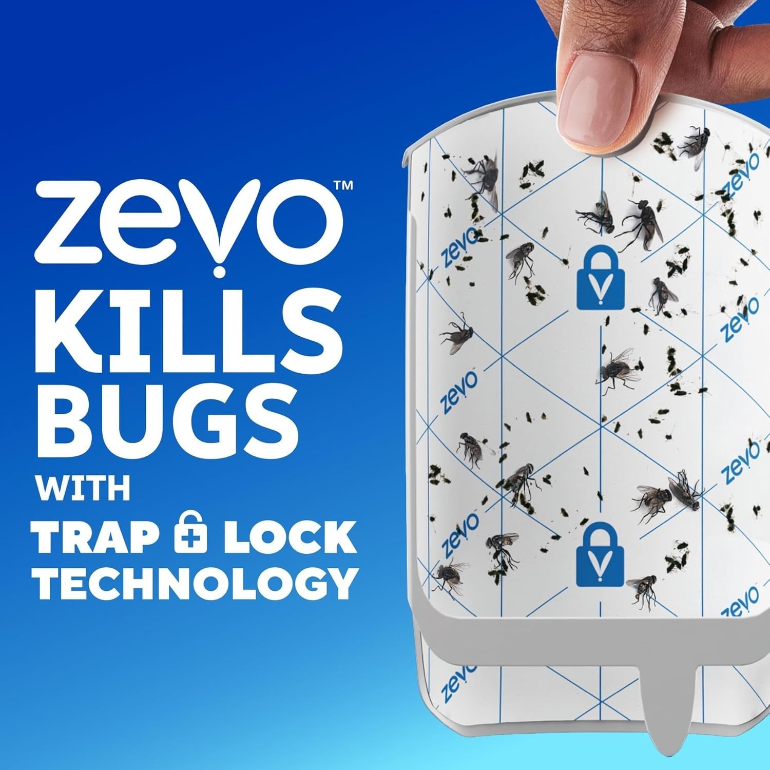 Zevo Flying Insect Trap Refill Cartridges -Easy to Use (12 Refill Cartridges) gallery