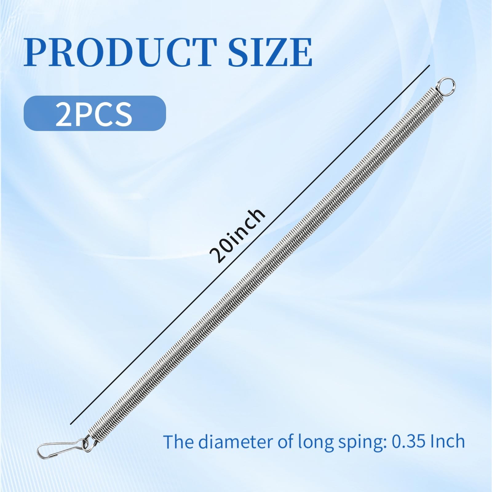 20 Inch Screen Door Spring, 2Pcs Closing Door Springs, Garage Door Springs Ha gallery